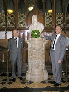Picture of Mr Edgar Samuel and Professor Barry Coward