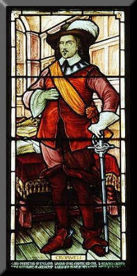 Picture of stained glass window at The White Church, Fairhaven